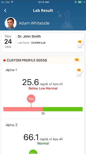 CareLive Screenshot 2