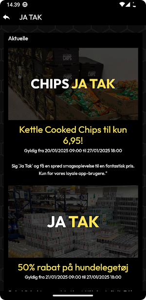 Lagersalg Ringsted Screenshot 2