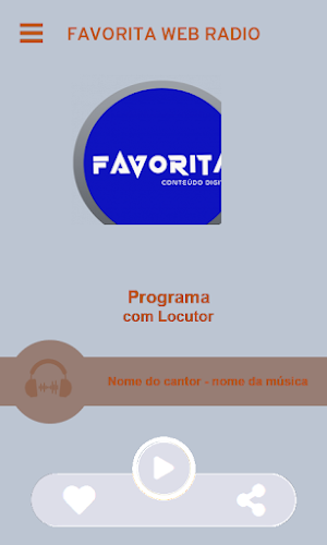 Favorita Web Rádio Screenshot 1