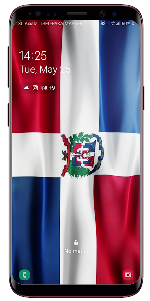 Dominican Flag Live Wallpaper Screenshot 3