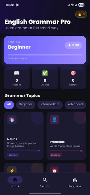 English Grammar Pro Screenshot 0