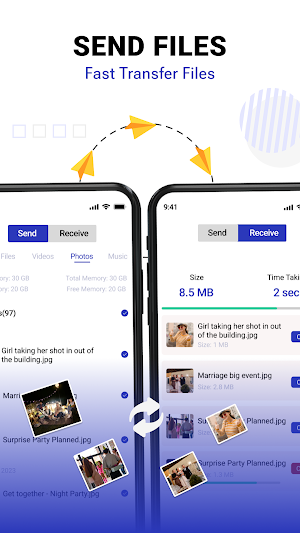 File Sharing - Data Transfer Screenshot 1