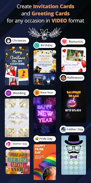 Invitation card & story maker Screenshot 0