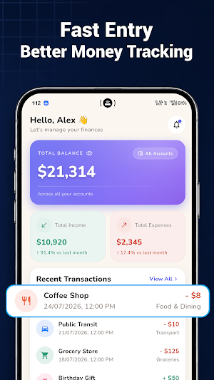 Expense Manager: Money Tracker Screenshot 0