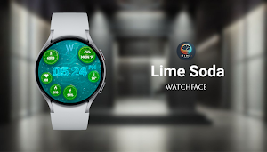 Lime Soda - watch face Screenshot 0