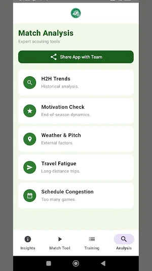 Football Tips Manager Screenshot 1