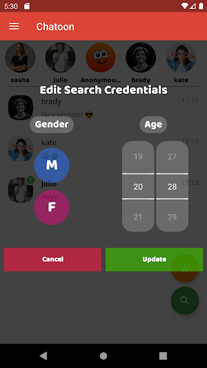 Chatoon - Random Chat Screenshot 1
