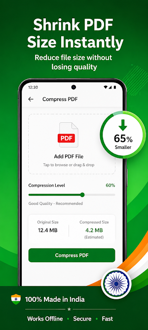 PDF Tools: Merge, Split, GST Screenshot 1