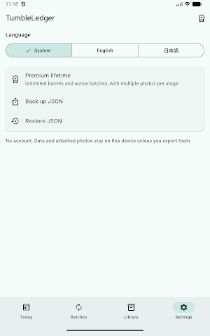 TumbleLedger Screenshot 3