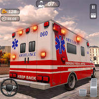 US Ambulance Emergency Game 3d