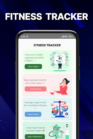 Quick Health & Fitness Tracker Screenshot 0