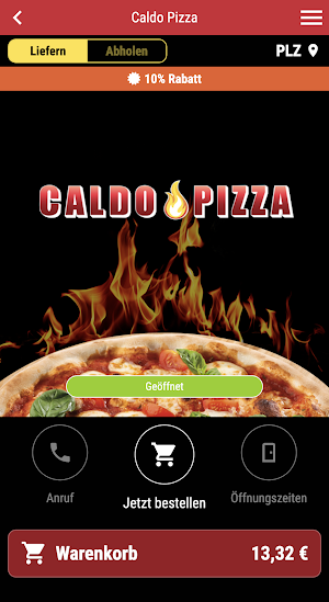 Caldo Pizza Screenshot 0