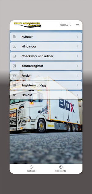 Curt Nordgren Åkeri AB Screenshot 0