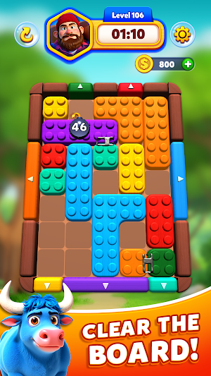 Color Block Run - Puzzle Game Screenshot 1
