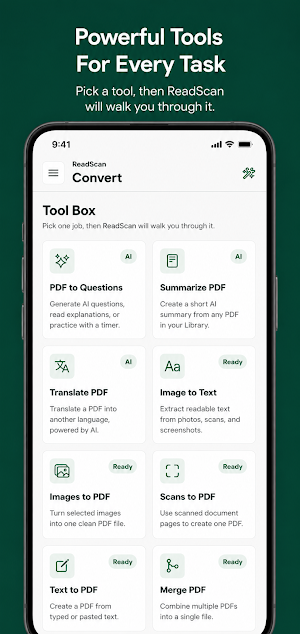 ReadScan PDF & QR Scanner Screenshot 2