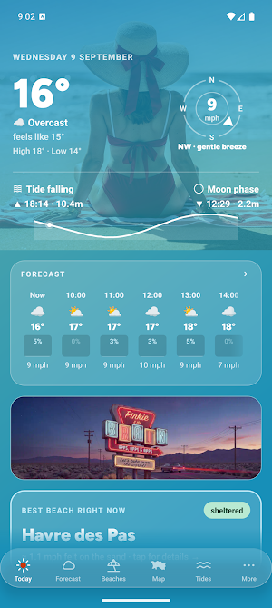 Jersey Beach, Weather & Tides Screenshot 0