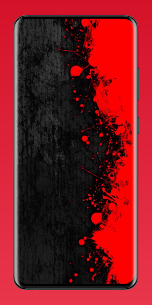 Black & Red Wallpaper HD 4K Screenshot 2