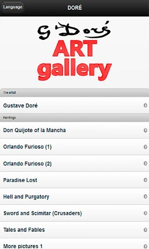 Dore - paintings Screenshot 0