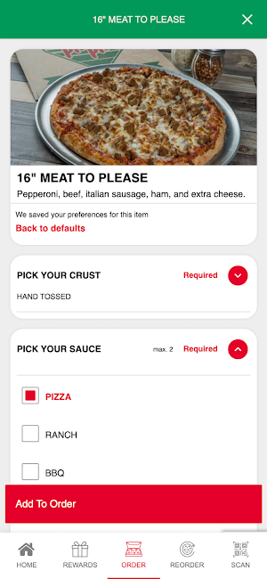 Pizza Pro of Cabot Screenshot 2