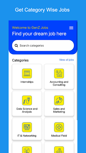 GenZ Job Center Screenshot 1