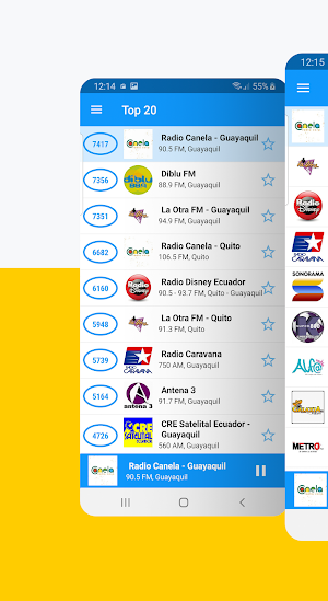 Radio Ecuador FM -  Simple Radio FM App Screenshot 0