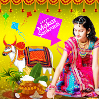 Makar Sankranti Photo Editor - Pongal Photo Frames