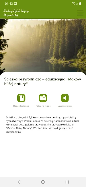 Zielony Szlak Niziny Mazowieckiej Screenshot 1