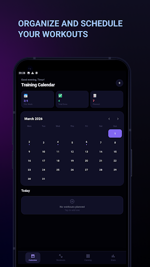 365 Training planner Screenshot 2