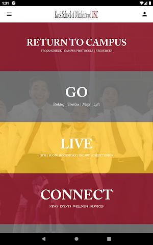 USC - Keck School of Medicine Screenshot 2