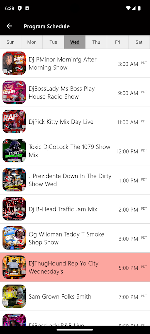 LIVESIDERADIO Screenshot 1