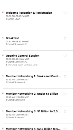 Lenders One Conference App Screenshot 2