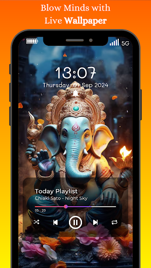 Ganesha Wallpaper 8K Screenshot 1