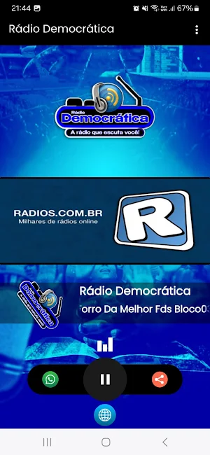 Rádio Democrática Screenshot 3