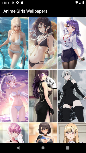 Sexy Anime Girls Wallpaper HD Screenshot 0