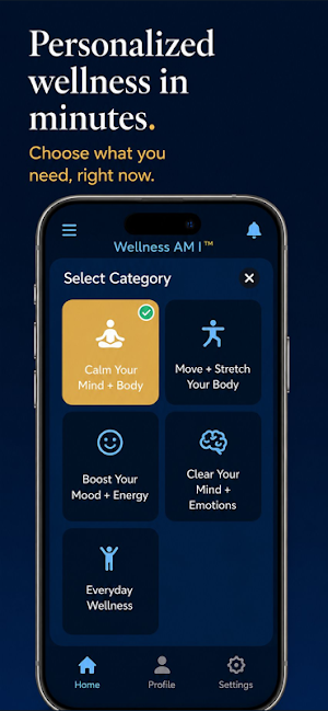 Wellness AM I™ Screenshot 0