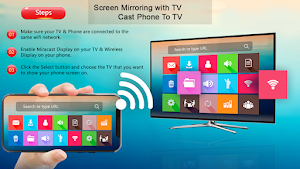 Screen Mirroring with TV - Cas Screenshot 0