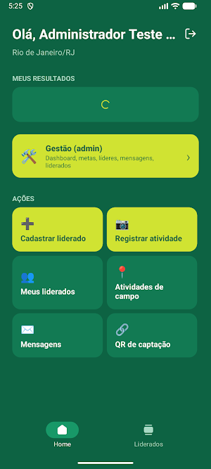 Gestão Eleitoral Screenshot 3