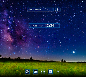 A Starry Night Theme +HOME Screenshot 0