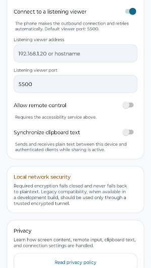 Remote Host for VNC Screenshot 3