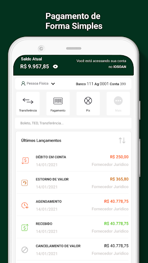 IOSAN Escrow Screenshot 1