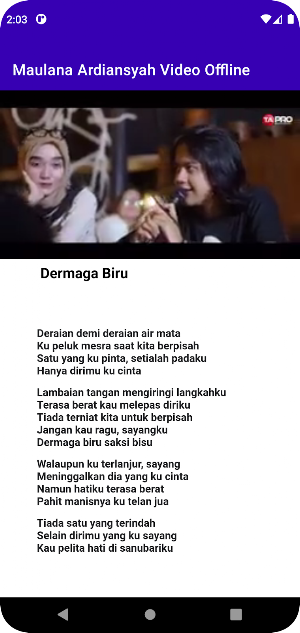 Maulana Ardiansah Video Ofline Screenshot 2