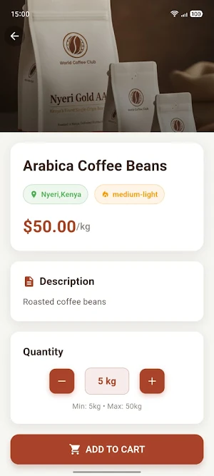 World Coffee Club Screenshot 3