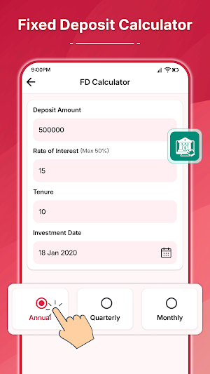 Loan EMI Calculator – Finance Screenshot 2