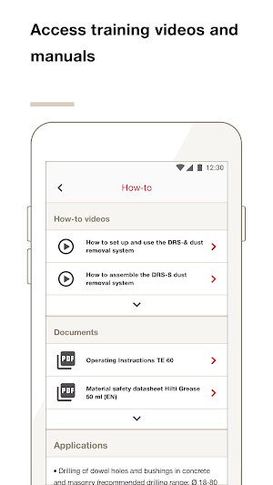Hilti Connect Screenshot 3