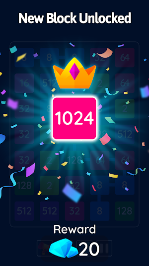 2048 Blast: Merge Numbers Screenshot 3