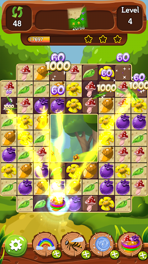 Forest Match 3 Puzzle Mania Screenshot 1
