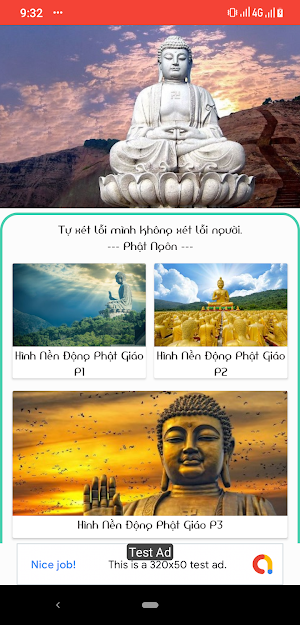 Cài Hình Nền Động Phật - Bồ Tát Quan Âm - Đạo Phật Screenshot 1