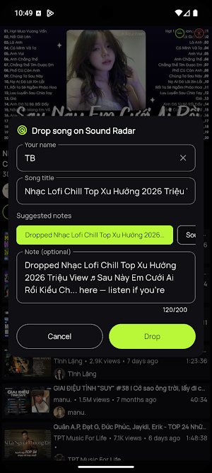 Sound Radar: Music Player Screenshot 3