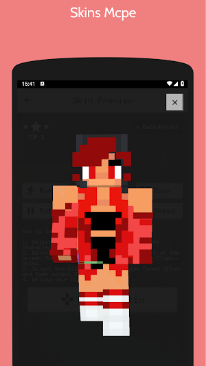 Aphmau Minecraft Skin PE Screenshot 3