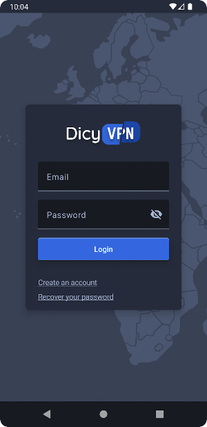 DicyVPN - Free VPN Screenshot 1